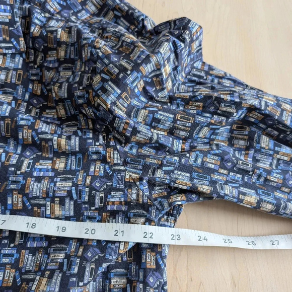 🇮🇹BUGATCHI XXL  Shirt, Books Pattern - Picture 6 of 10
